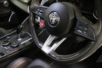 USED 2020 70 ALFA ROMEO GIULIA 2.9 V6 BITURBO QUADRIFOGLIO 4d 503 BHP QUADRIFOGLIO STEERING WHEEL, MEMORY HEATED SEATS, CARBON INTERIOR, HARMAN KARDON SOUND, MINERAL PEARL PAINT.