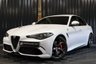 USED 2020 70 ALFA ROMEO GIULIA 2.9 V6 BITURBO QUADRIFOGLIO 4d 503 BHP QUADRIFOGLIO STEERING WHEEL, MEMORY HEATED SEATS, CARBON INTERIOR, HARMAN KARDON SOUND, MINERAL PEARL PAINT.