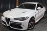 USED 2020 70 ALFA ROMEO GIULIA 2.9 V6 BITURBO QUADRIFOGLIO 4d 503 BHP QUADRIFOGLIO STEERING WHEEL, MEMORY HEATED SEATS, CARBON INTERIOR, HARMAN KARDON SOUND, MINERAL PEARL PAINT.