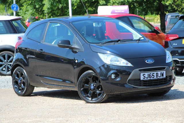 2016 65 Ford Ka 1.2 ZETEC BLACK EDITION 3d 69 BHP
