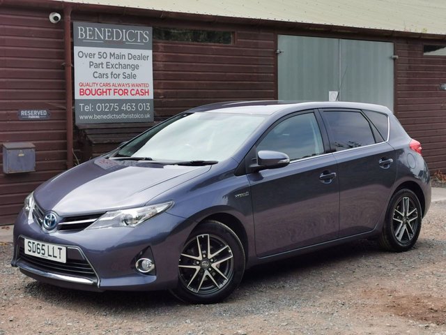 2015 65 Toyota Auris 1.8 VVT-I ICON PLUS 5d 98 BHP