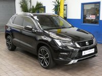 USED 2019 69 SEAT ATECA 1.6 TDI XCELLENCE LUX DSG 5d 114 BHP STUNNING EXAMPLE SAT NAV LEATHER CAMERA CRUISE 1 OWNER 6 MONTHS GOLD WARRANTY