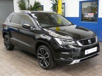 USED 2019 69 SEAT ATECA 1.6 TDI XCELLENCE LUX DSG 5d 114 BHP STUNNING EXAMPLE SAT NAV LEATHER CAMERA CRUISE 1 OWNER 6 MONTHS GOLD WARRANTY