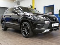 USED 2019 69 SEAT ATECA 1.6 TDI XCELLENCE LUX DSG 5d 114 BHP STUNNING EXAMPLE SAT NAV LEATHER CAMERA CRUISE 1 OWNER 6 MONTHS GOLD WARRANTY