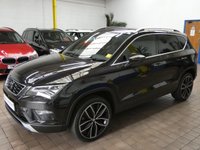 USED 2019 69 SEAT ATECA 1.6 TDI XCELLENCE LUX DSG 5d 114 BHP STUNNING EXAMPLE SAT NAV LEATHER CAMERA CRUISE 1 OWNER 6 MONTHS GOLD WARRANTY