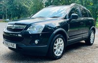USED 2013 63 VAUXHALL ANTARA 2.2 EXCLUSIV CDTI 4WD S/S 5d 161 BHP AIR CONDITIONING REAR PARKING SENSORS