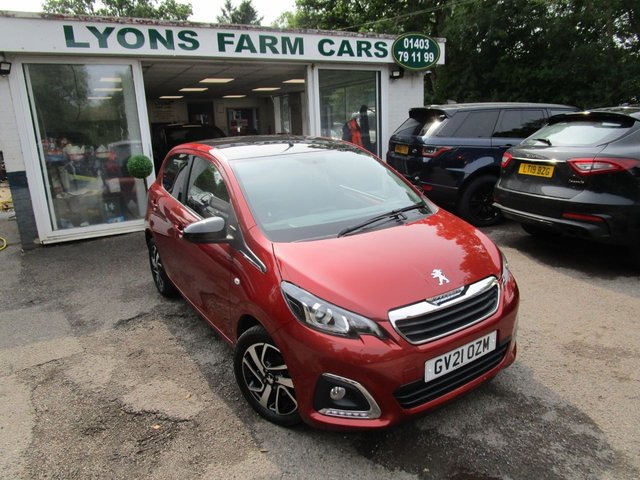 2021 21 Peugeot 108 1.0 ALLURE 5d 72 BHP