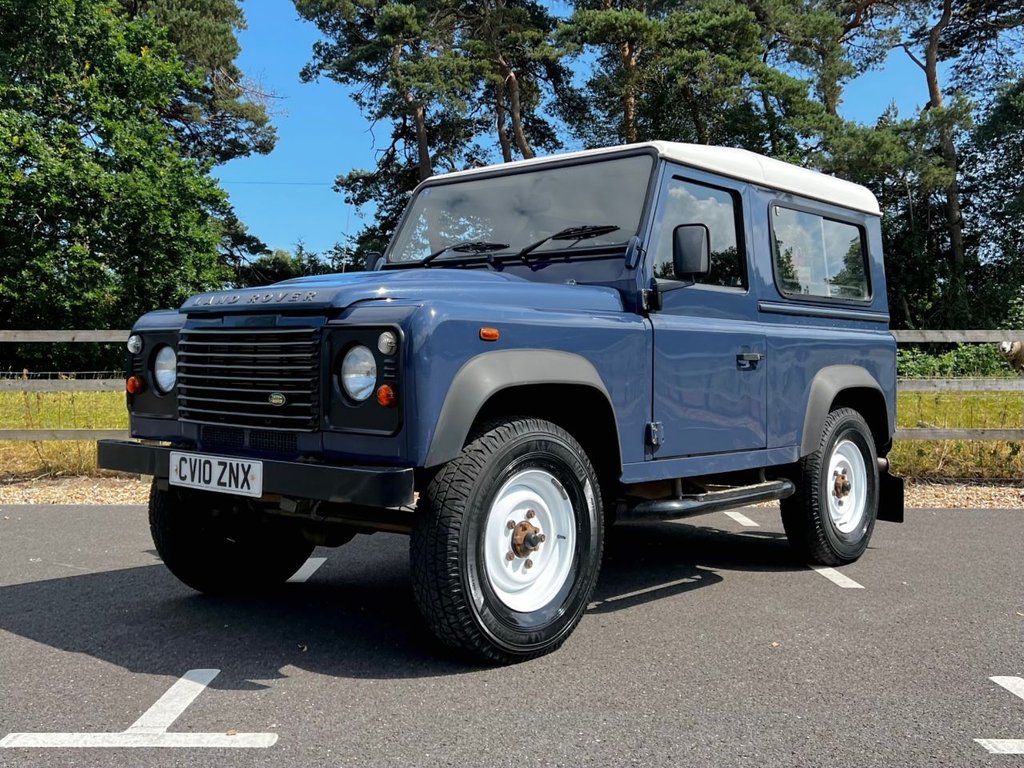 USED 2010 10 LAND ROVER DEFENDER 90 HARD TOP // SWB 2d // 2.4 121 BHP // pxswap 