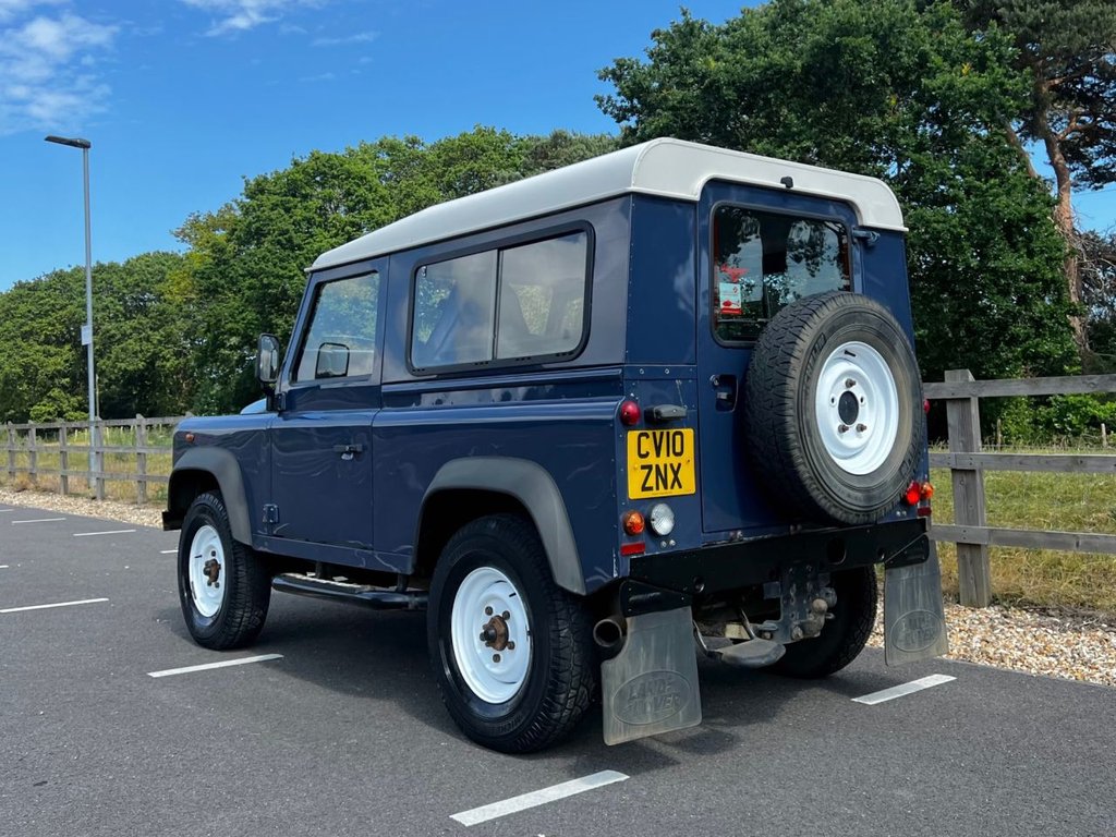 USED 2010 10 LAND ROVER DEFENDER 90 HARD TOP // SWB 2d // 2.4 121 BHP // pxswap 