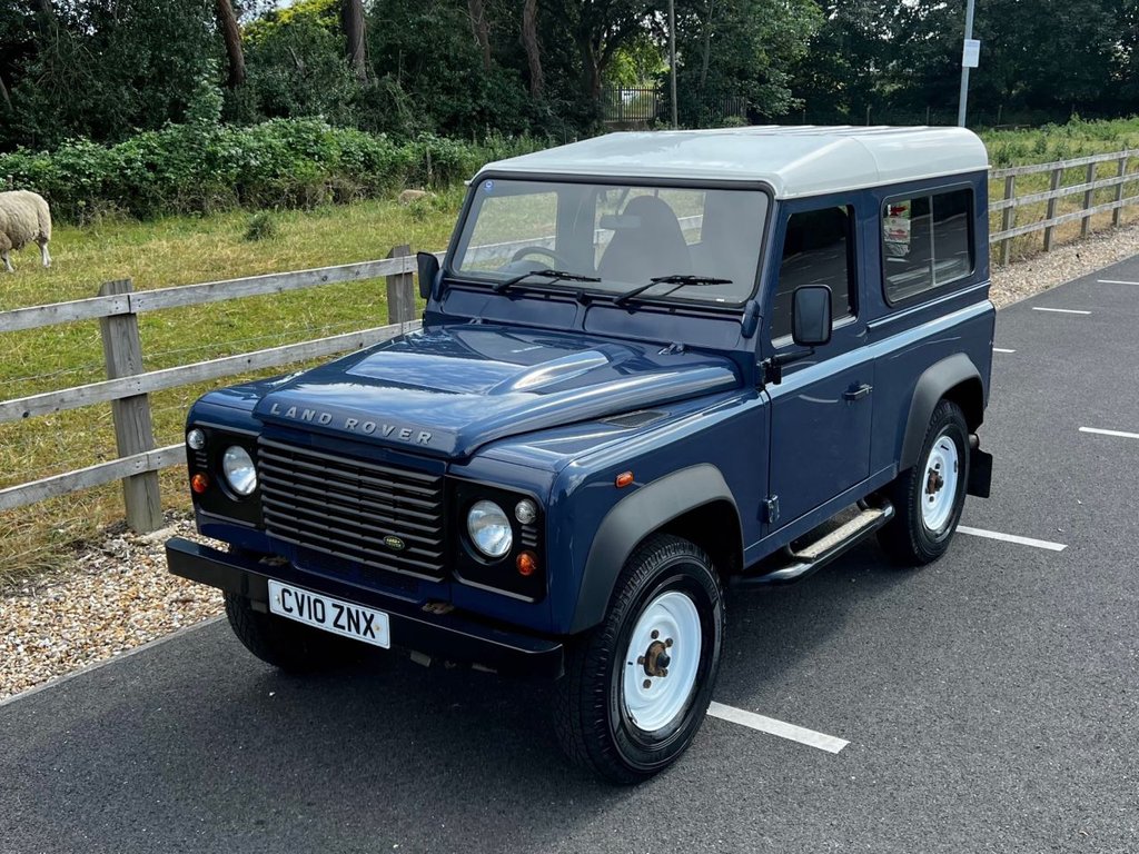 USED 2010 10 LAND ROVER DEFENDER 90 HARD TOP // SWB 2d // 2.4 121 BHP // pxswap 