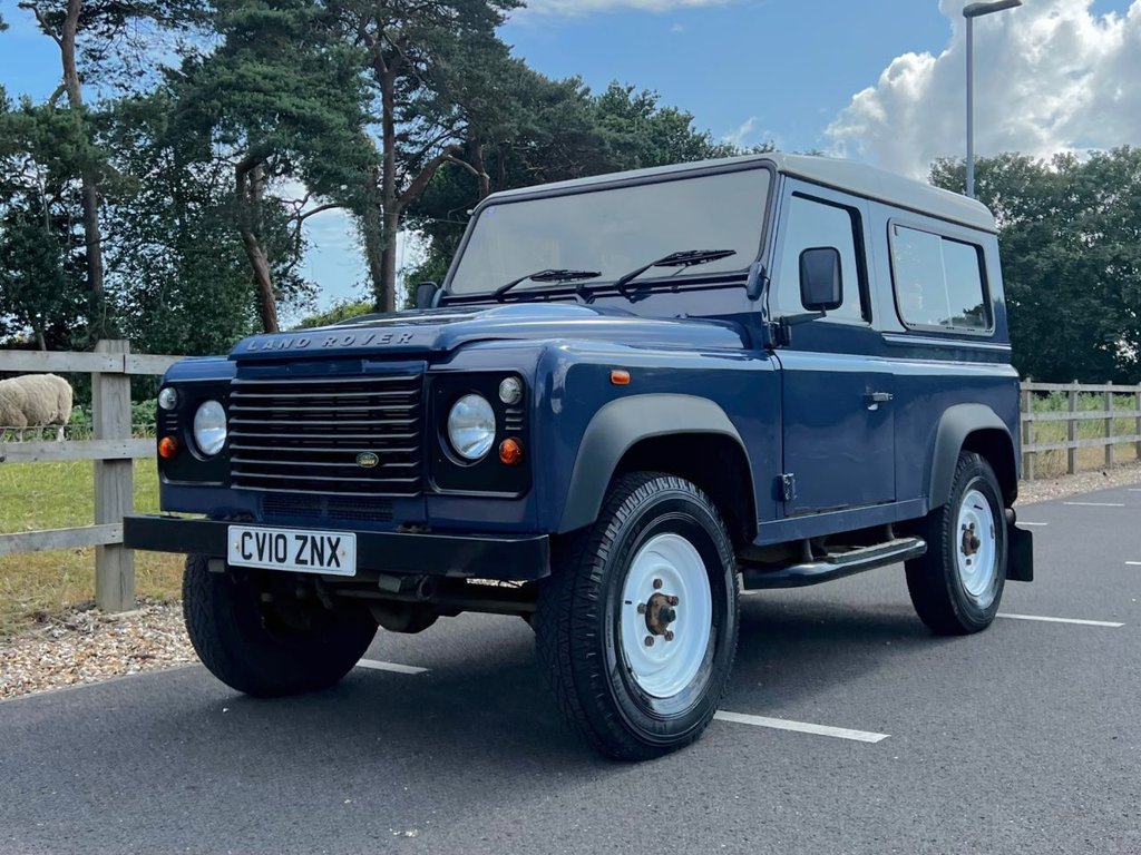 USED 2010 10 LAND ROVER DEFENDER 90 HARD TOP // SWB 2d // 2.4 121 BHP // pxswap 