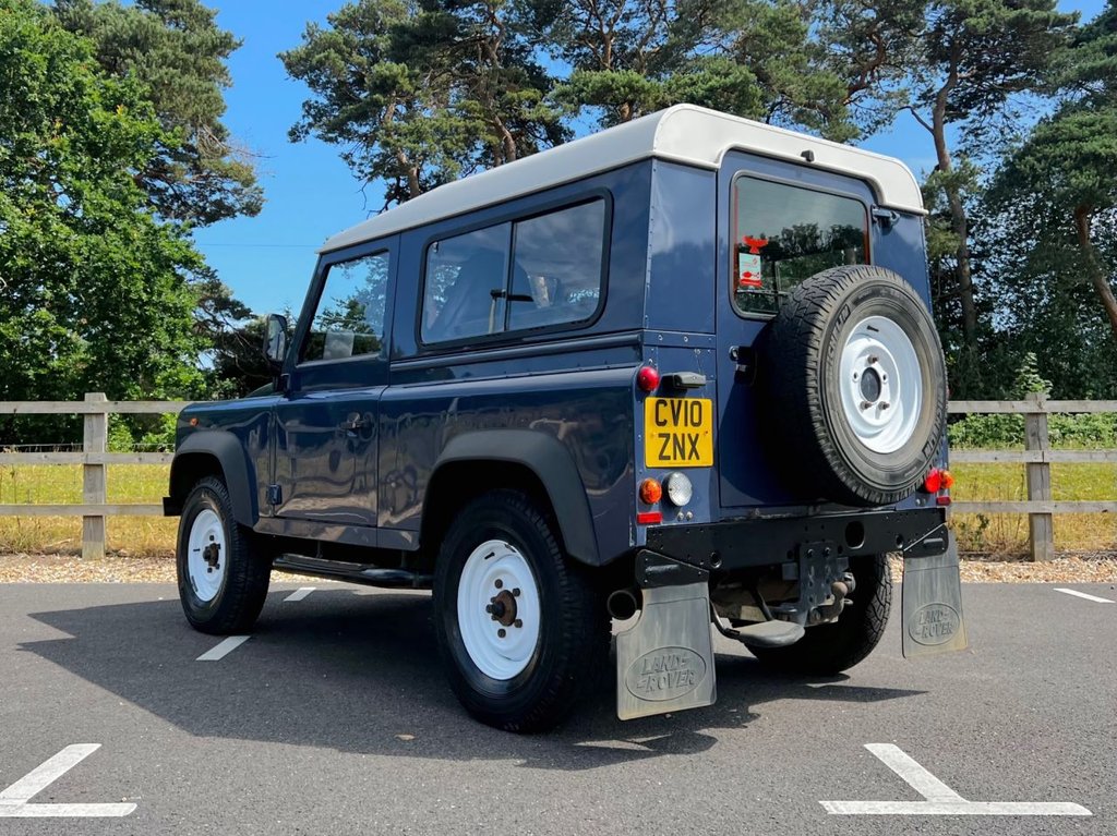 USED 2010 10 LAND ROVER DEFENDER 90 HARD TOP // SWB 2d // 2.4 121 BHP // pxswap 