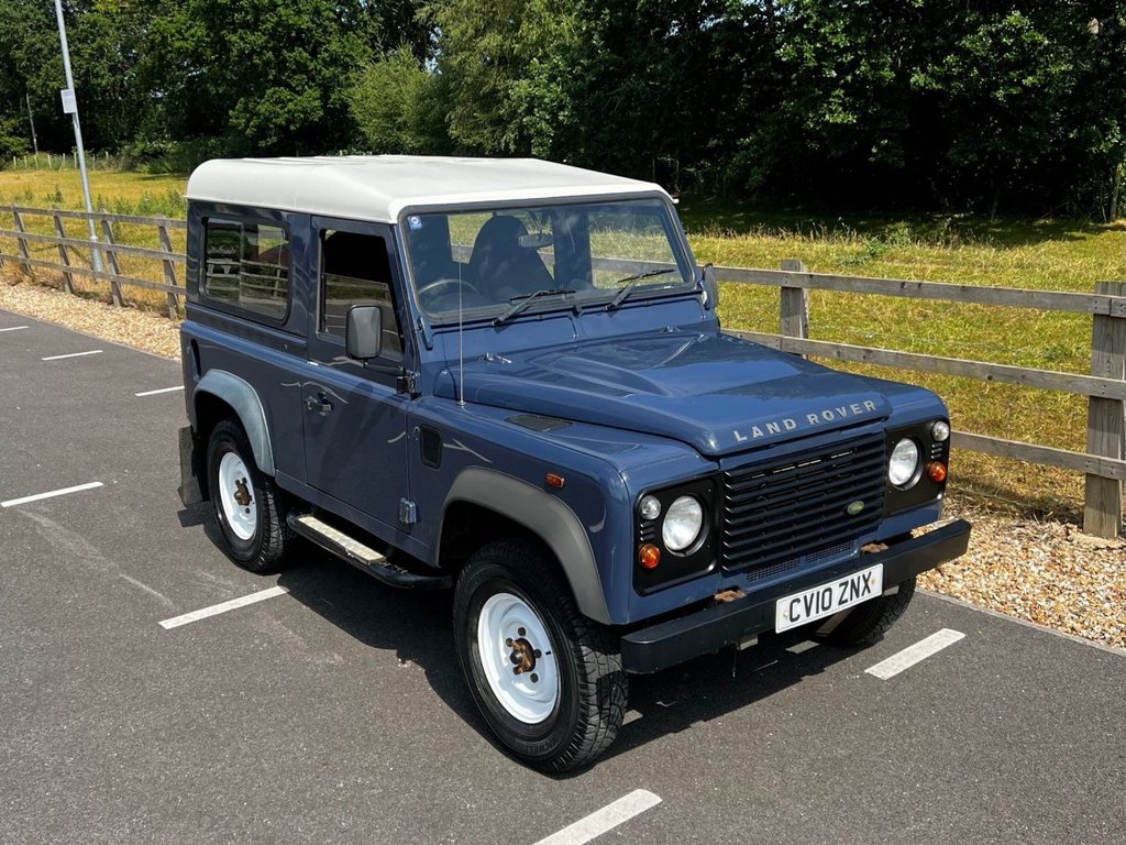 USED 2010 10 LAND ROVER DEFENDER 90 HARD TOP // SWB 2d // 2.4 121 BHP // pxswap 