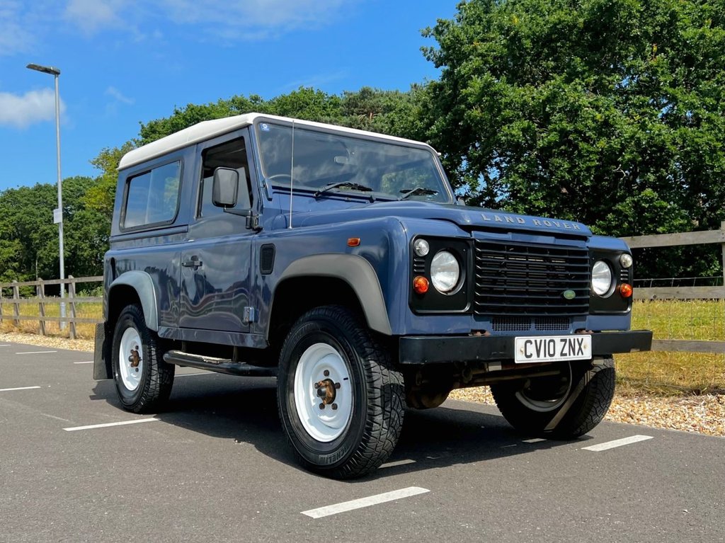USED 2010 10 LAND ROVER DEFENDER 90 HARD TOP // SWB 2d // 2.4 121 BHP // pxswap 