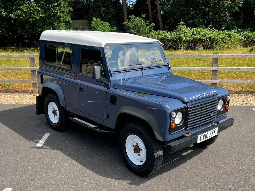 USED 2010 10 LAND ROVER DEFENDER 90 HARD TOP // SWB 2d // 2.4 121 BHP // pxswap 