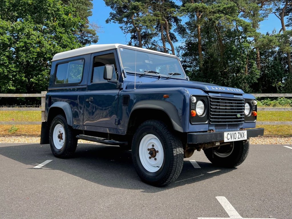 USED 2010 10 LAND ROVER DEFENDER 90 HARD TOP // SWB 2d // 2.4 121 BHP // pxswap 