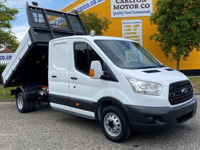 2016 16 Ford Transit 350 L3 D/CAB TIPPER & TOOLSTORE [ONE STOP BODY ] DRW 