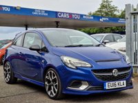 USED 2016 16 VAUXHALL CORSA 1.6 VXR 3d 202 BHP LED DAY TIME RUNNING LIGHTS +  18 INCH ALLOY WHEELS +  CRUISE CONTROL +  DAB RADIO +  BLUETOOTH +  USB +  CLIMATE CONTROL +  TRACTION CONTROL +