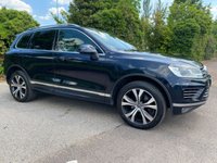 USED 2015 65 VOLKSWAGEN TOUAREG 3.0 V6 R-LINE TDI BLUEMOTION TECHNOLOGY 5d 259 BHP 20in DIAMOND CUT ALLOYS-FSH
