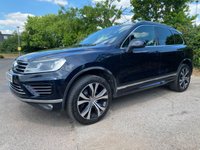 USED 2015 65 VOLKSWAGEN TOUAREG 3.0 V6 R-LINE TDI BLUEMOTION TECHNOLOGY 5d 259 BHP 20in DIAMOND CUT ALLOYS-FSH