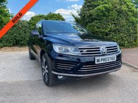 USED 2015 65 VOLKSWAGEN TOUAREG 3.0 V6 R-LINE TDI BLUEMOTION TECHNOLOGY 5d 259 BHP 20in DIAMOND CUT ALLOYS-FSH