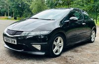 USED 2009 09 HONDA CIVIC 1.8 I-VTEC TYPE S GT 3d 138 BHP PANORAMIC SUNROOF