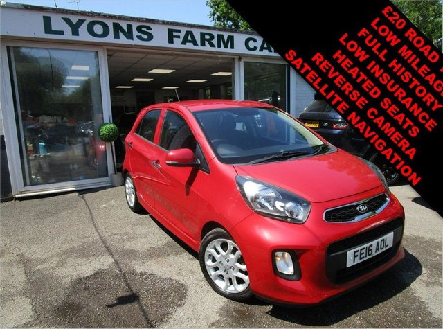 2016 16 Kia Picanto 1.2 3 5d 84 BHP
