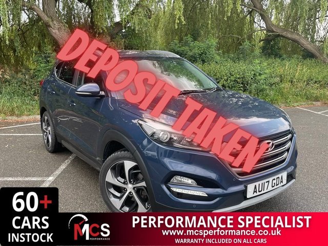 2017 17 HYUNDAI TUCSON 2.0 CRDI PREMIUM 5d 134 BHP SERVICED YEARLY - 6 STAMPS IN BOOK  - NEW FRONT DISCS AND PADS