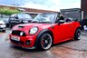 USED 2010 02 MINI CONVERTIBLE 1.6 JOHN COOPER WORKS 2d 211 BHP ***LOW MILES***