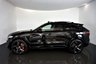USED 2022 22 JAGUAR F-PACE 5.0 SVR 5d 543 BHP-1 OWNER CAR-FINISHED IN SANTORINI BLACK-EBONY SUEDE/LEATHER UPHOLSTERY-GHOST IMMOBILISER-SLIDE AND TILT PANORAMIC GLASS SUNROOF-HEATED STEERING WHEEL-MFSW-SATNAV-DAB RADIO-BLUETOOTH-LED HEADLIGHTS-HEATED AND COOLED FRONT SEATS-DUAL CLIMATE CONTROL-ADAPTIVE CRUISE CONTROL 