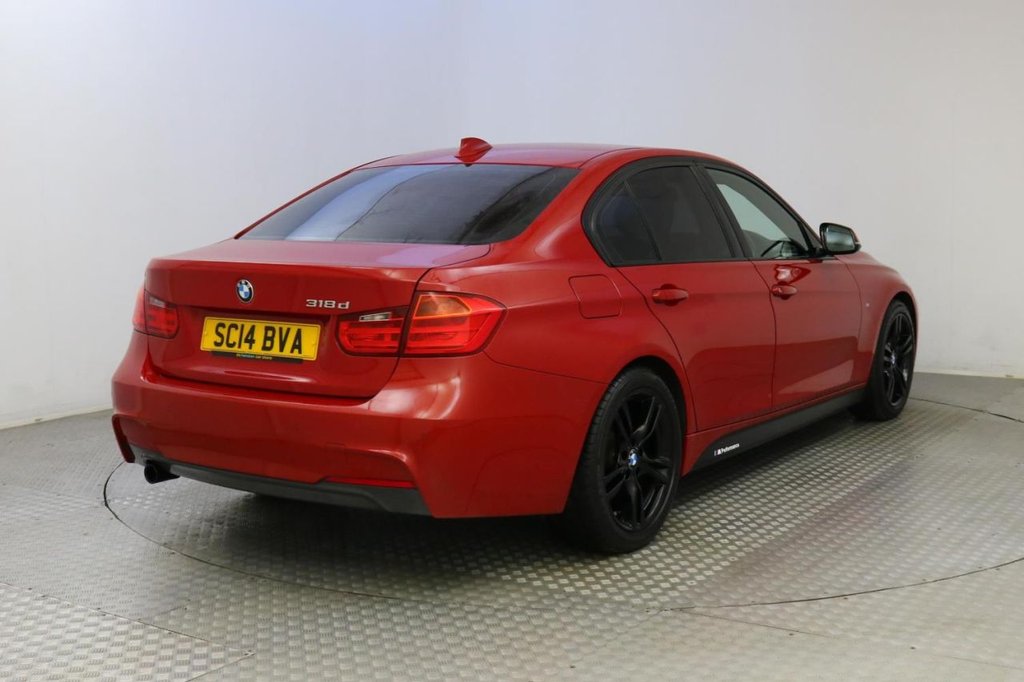 USED 2014 14 BMW 3 SERIES 2.0 318D M SPORT 4d 141 BHP 