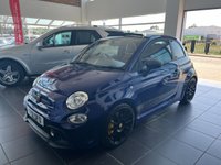 USED 2018 18 ABARTH 500 1.4 595C COMPETIZIONE 3d 177 BHP NAVIGATION - USB - BLUETOOTH AUDIO - 17" ALLOYS - YELLOW BRAKE CALIPERS - MONZA QUAD EXHAUST - XENON HEADLIGHTS - RECENTLY SERVICED -