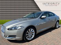USED 2013 63 JAGUAR XF 2.2 D PREMIUM LUXURY 4d 200 BHP 9 x SERVCIE STAMPS INCLUDING CAMBELT DONE IN 2022 - NAVIGATION - BLUETOOTH - CLIMATE CONTROL - HEATED SEATS - HEATED WINDSCREEN - POWER MEMORY FRONT SEATS - 18" ALLOY WHEELS