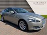 USED 2013 63 JAGUAR XF 2.2 D PREMIUM LUXURY 4d 200 BHP 9 x SERVCIE STAMPS INCLUDING CAMBELT DONE IN 2022 - NAVIGATION - BLUETOOTH - CLIMATE CONTROL - HEATED SEATS - HEATED WINDSCREEN - POWER MEMORY FRONT SEATS - 18" ALLOY WHEELS