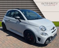 USED 2019 69 ABARTH 500 1.4 595 COMPETIZIONE MTA 3d 177 BHP PANORAMIC SUNROOF - 17" ALLOY WHEELS - 70th ANNIVERSARY EDITION - MONZA QUAD TAILPIPES - SAT NAV - BLUETOOTH