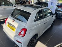USED 2019 69 ABARTH 500 1.4 595 COMPETIZIONE MTA 3d 177 BHP PANORAMIC SUNROOF - 17" ALLOY WHEELS - 70th ANNIVERSARY EDITION - MONZA QUAD TAILPIPES - SAT NAV - BLUETOOTH
