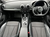 USED 2017 67 AUDI A3 2.0 TDI QUATTRO BLACK EDITION 3d 182 BHP PARK ASSIST - NAVIGATION SYSTEM - SMARTPHOINE INTEGRATION - 18" ALLOY WHEELS - USB INPUT - TINTED REAR WINDOWS