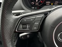 USED 2017 67 AUDI A3 2.0 TDI QUATTRO BLACK EDITION 3d 182 BHP PARK ASSIST - NAVIGATION SYSTEM - SMARTPHOINE INTEGRATION - 18" ALLOY WHEELS - USB INPUT - TINTED REAR WINDOWS