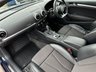 USED 2017 67 AUDI A3 2.0 TDI QUATTRO BLACK EDITION 3d 182 BHP PARK ASSIST - NAVIGATION SYSTEM - SMARTPHOINE INTEGRATION - 18" ALLOY WHEELS - USB INPUT - TINTED REAR WINDOWS