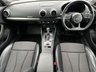 USED 2017 67 AUDI A3 2.0 TDI QUATTRO BLACK EDITION 3d 182 BHP PARK ASSIST - NAVIGATION SYSTEM - SMARTPHOINE INTEGRATION - 18" ALLOY WHEELS - USB INPUT - TINTED REAR WINDOWS