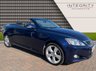 USED 2012 61 LEXUS IS 2.5 250C ADVANCE 2d 205 BHP 11 SERVICES (10 MAIN LEXUS DEALER) - NAVIGATION SYSTEM - DAB RADIO - BLUETOOTH HANDSFREE - 18"ALLOYS - CLIMATE CONTROL - BLACK LEATHER