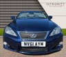 USED 2012 61 LEXUS IS 2.5 250C ADVANCE 2d 205 BHP 11 SERVICES (10 MAIN LEXUS DEALER) - NAVIGATION SYSTEM - DAB RADIO - BLUETOOTH HANDSFREE - 18"ALLOYS - CLIMATE CONTROL - BLACK LEATHER