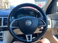 USED 2013 13 JAGUAR XF 3.0L V6 S PORTFOLIO 4d AUTO 275 BHP 65000 Miles Full Service History+Full Leather+Navigation+Reversing Camera+More