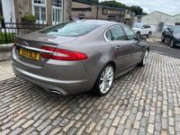 USED 2013 13 JAGUAR XF 3.0L V6 S PORTFOLIO 4d AUTO 275 BHP 65000 Miles Full Service History+Full Leather+Navigation+Reversing Camera+More