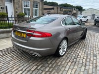 USED 2013 13 JAGUAR XF 3.0L V6 S PORTFOLIO 4d AUTO 275 BHP 65000 Miles Full Service History+Full Leather+Navigation+Reversing Camera+More