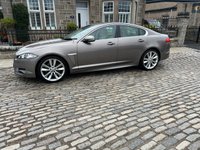 USED 2013 13 JAGUAR XF 3.0L V6 S PORTFOLIO 4d AUTO 275 BHP 65000 Miles Full Service History+Full Leather+Navigation+Reversing Camera+More