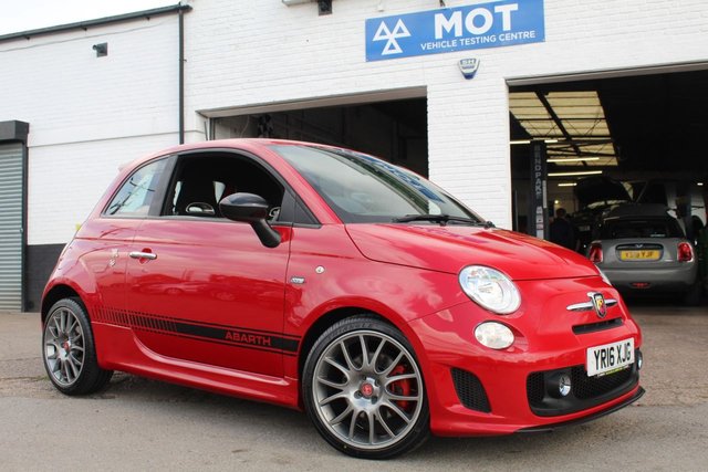 2016 16 Abarth 500 1.4 595 TROFEO 3d 138 BHP