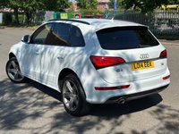 USED 2014 14 AUDI Q5 2.0 TDI QUATTRO S LINE PLUS 5d 175 BHP 