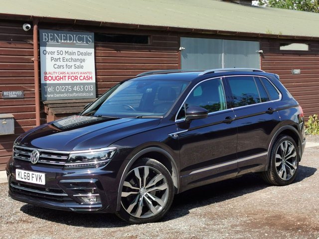 2019 68 Volkswagen Tiguan 2.0 R-LINE TDI 4MOTION DSG 5d 188 BHP