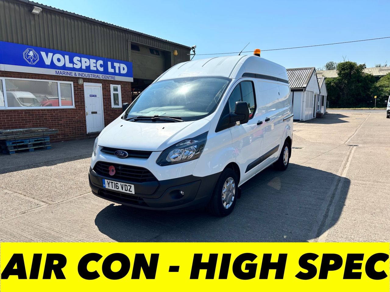 ford transit custom 290 limited spec